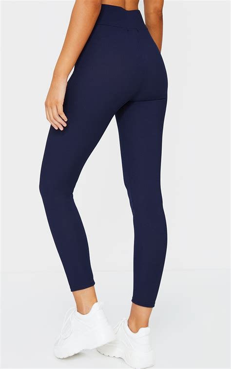 womens navy leggings
